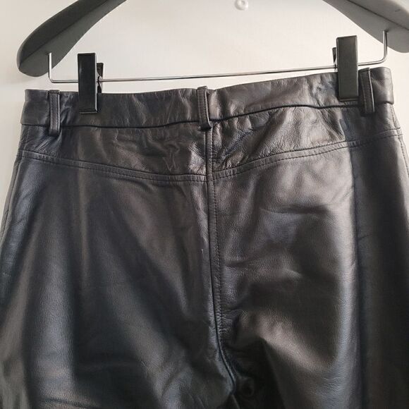 Express genuine leather black pants - Picture 5 of 7